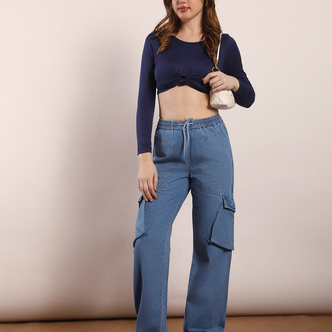 Straight fit adjustable bottom cargo