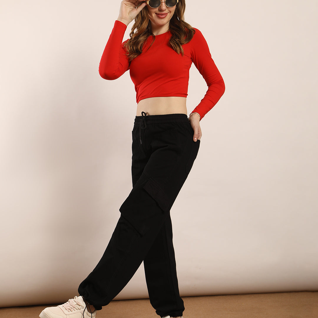 Straight fit adjustable bottom cargo