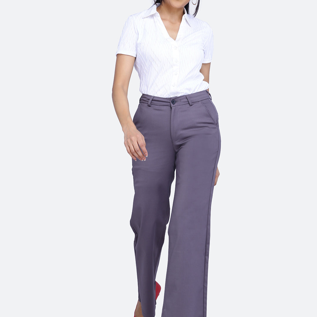 Baggy fit stretchable trouser