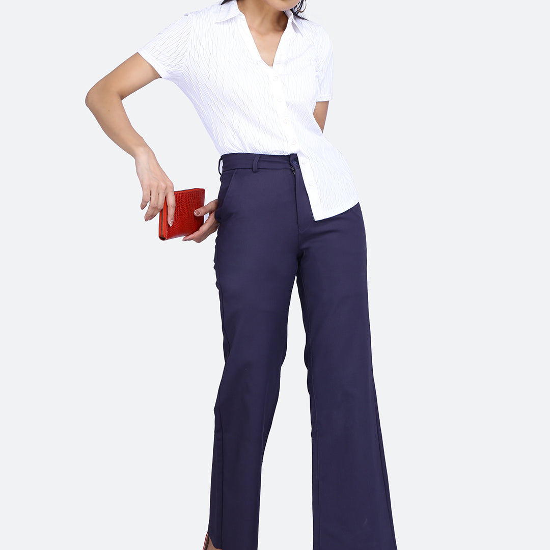 Baggy fit stretchable trouser