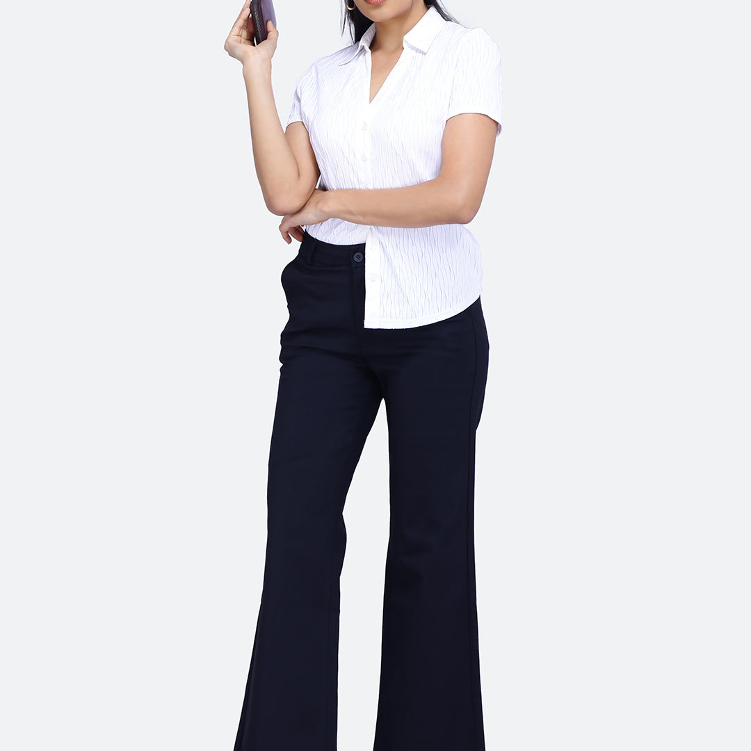 Baggy fit stretchable trouser