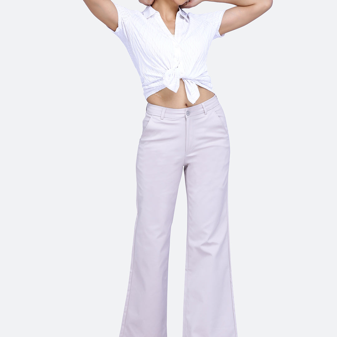 Baggy fit stretchable trouser