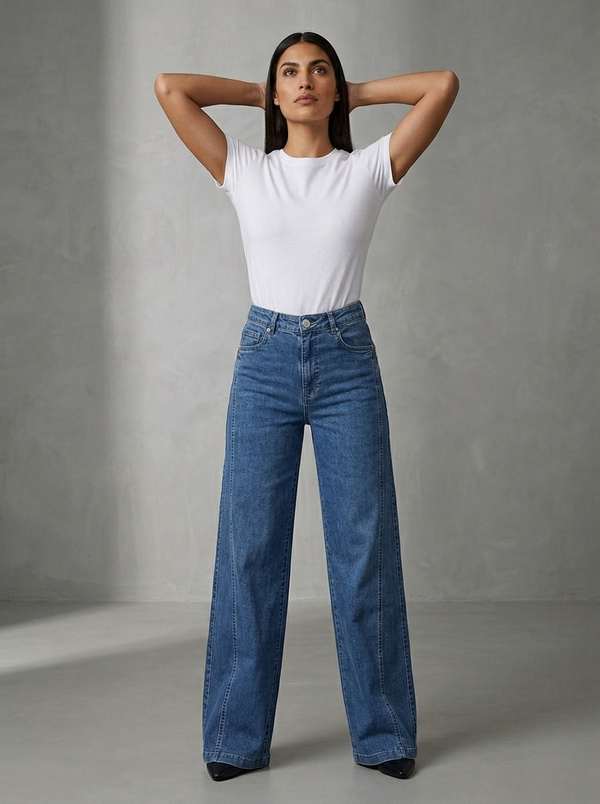 Lightweight Wideleg Jeans