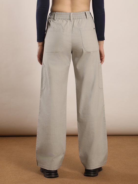 linen 6 pocket cargo