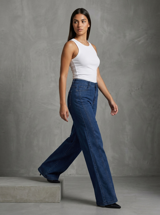 Lightweight Wideleg Jeans