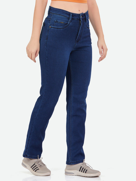 Basic straight fit jeans