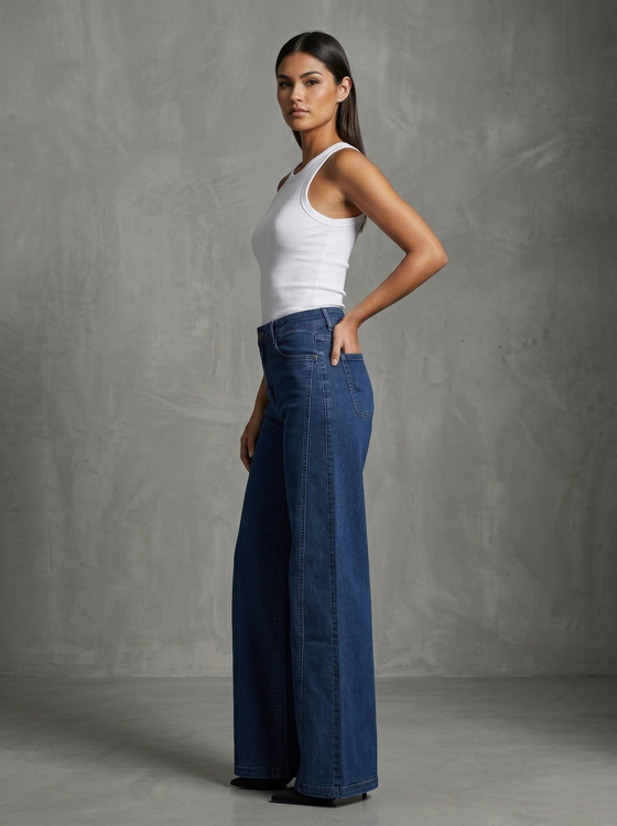 Lightweight Wideleg Jeans