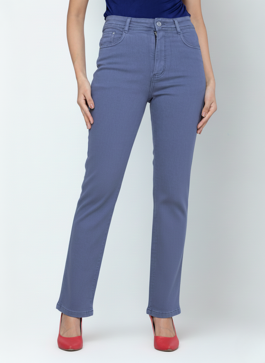 Basic straight fit jeans