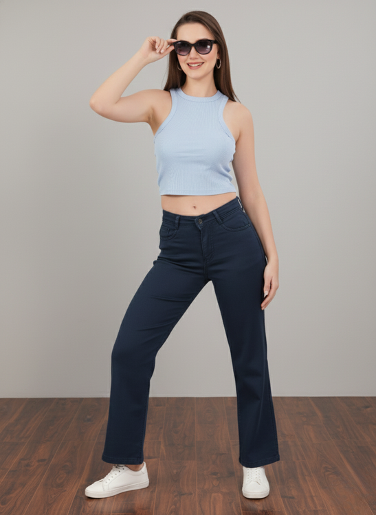 Basic Wideleg Jeans