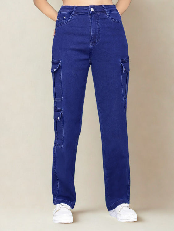 Basic denim cargo