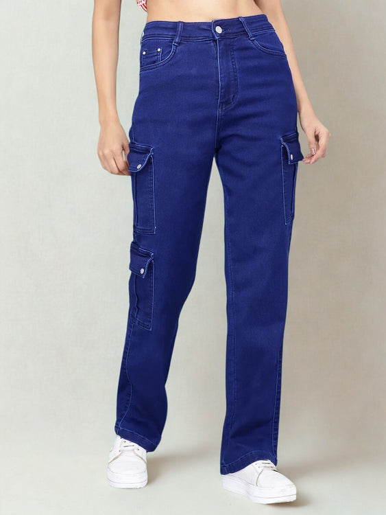 Basic denim cargo