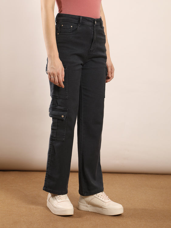 Basic denim cargo