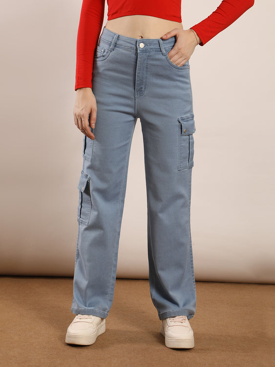Basic denim cargo