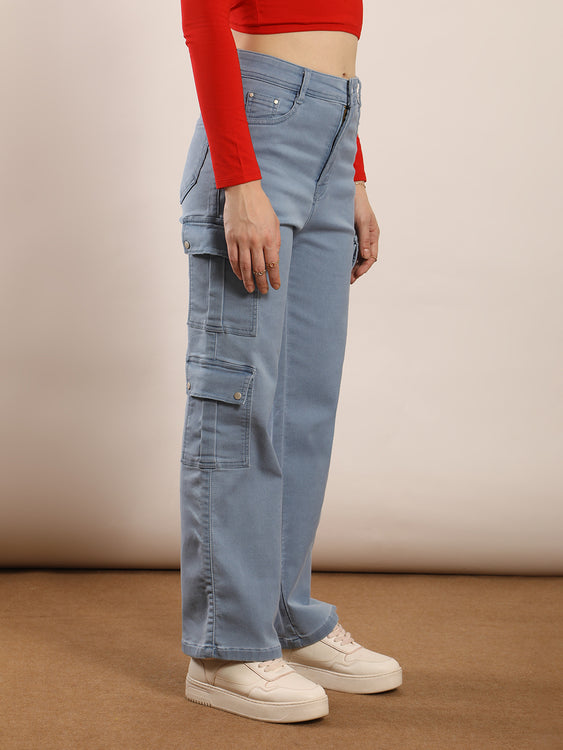 Basic denim cargo