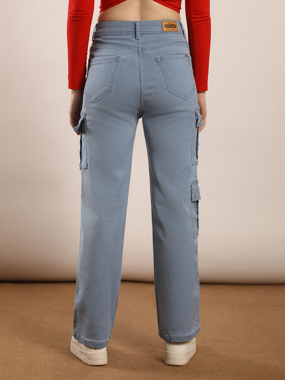 Basic denim cargo