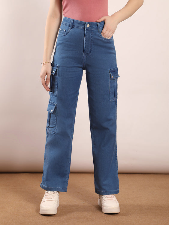 Basic denim cargo