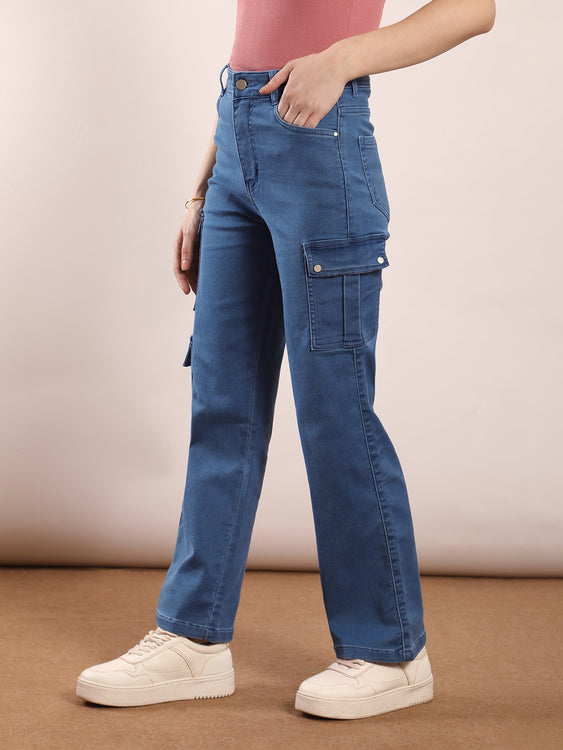 Basic denim cargo
