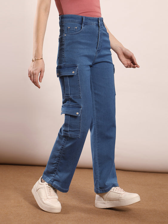 Basic denim cargo