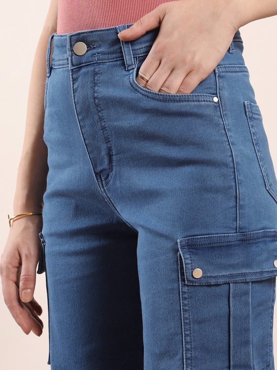 Basic denim cargo