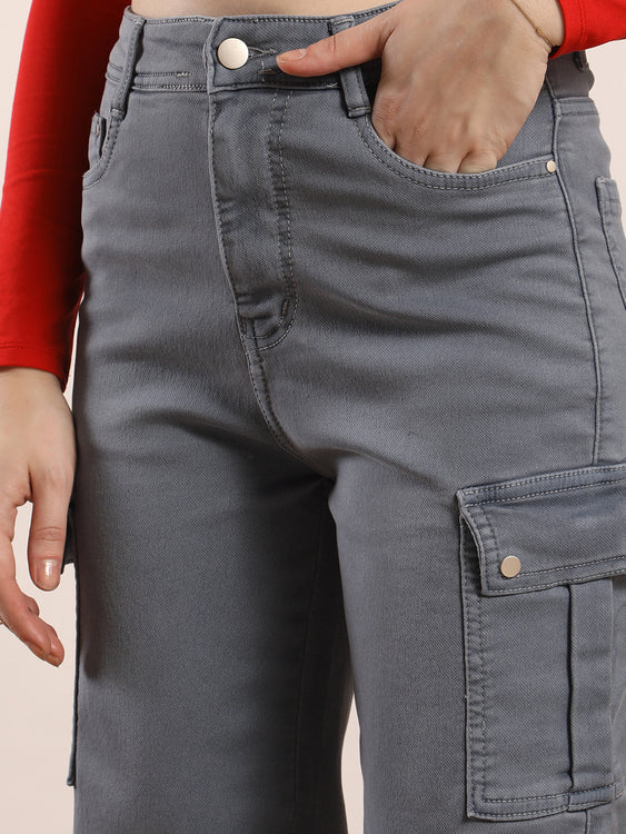 Basic denim cargo
