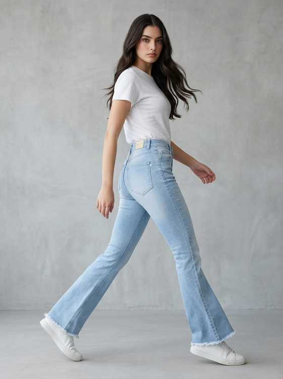 Basic Bootcut Jeans