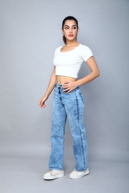 Basic straight fit jeans