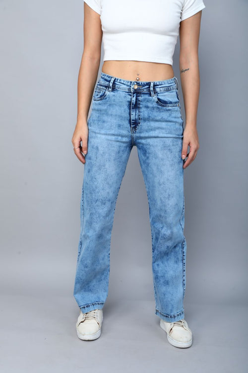Basic straight fit jeans