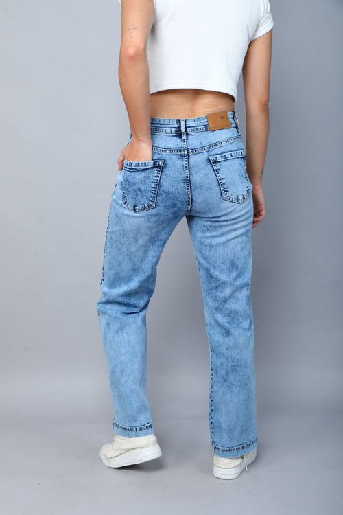 Basic straight fit jeans