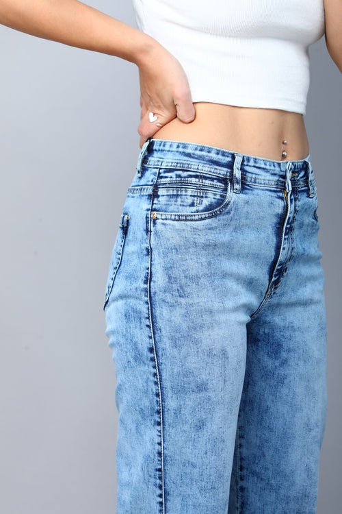 Basic straight fit jeans