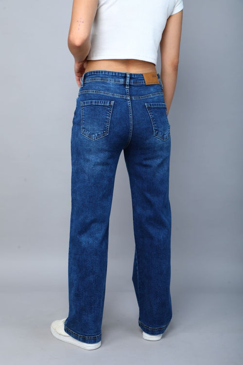 Basic straight fit jeans