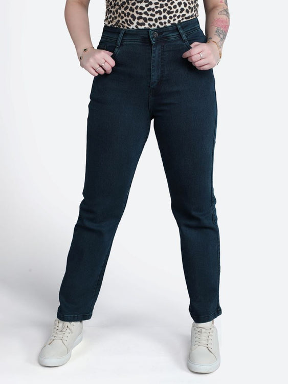 Basic straight fit jeans