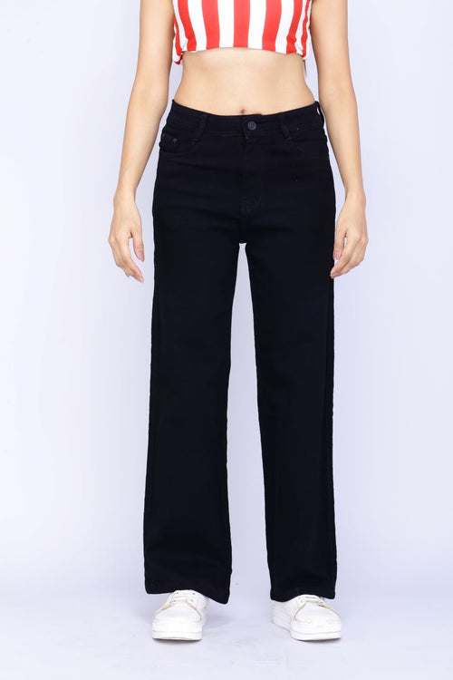 Basic straight fit jeans