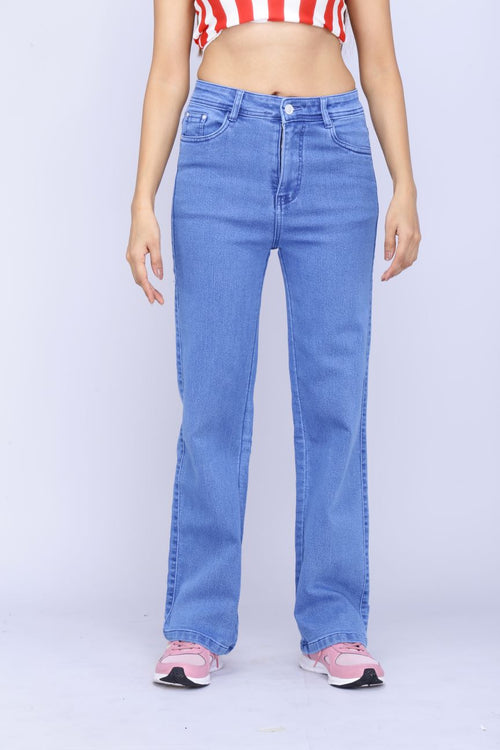 Basic straight fit jeans