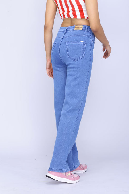 Basic straight fit jeans