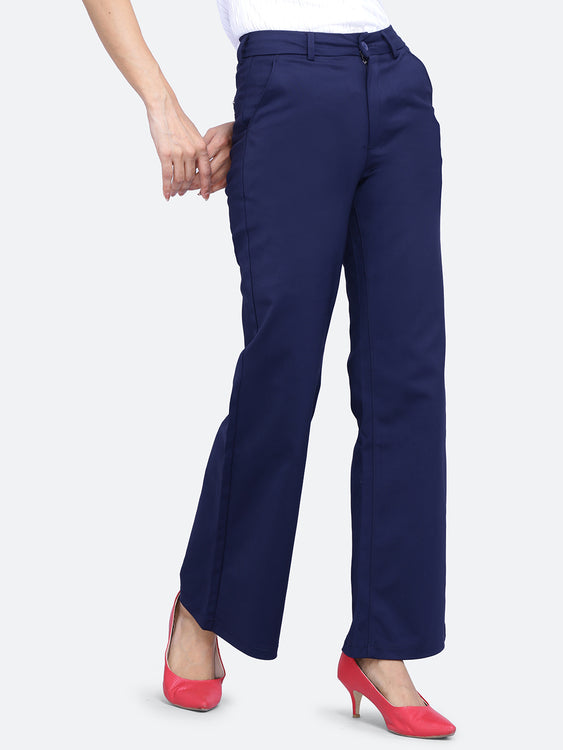 Baggy fit stretchable trouser
