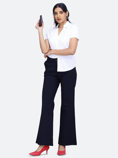 Baggy fit stretchable trouser
