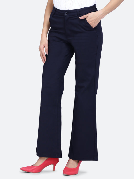 Baggy fit stretchable trouser