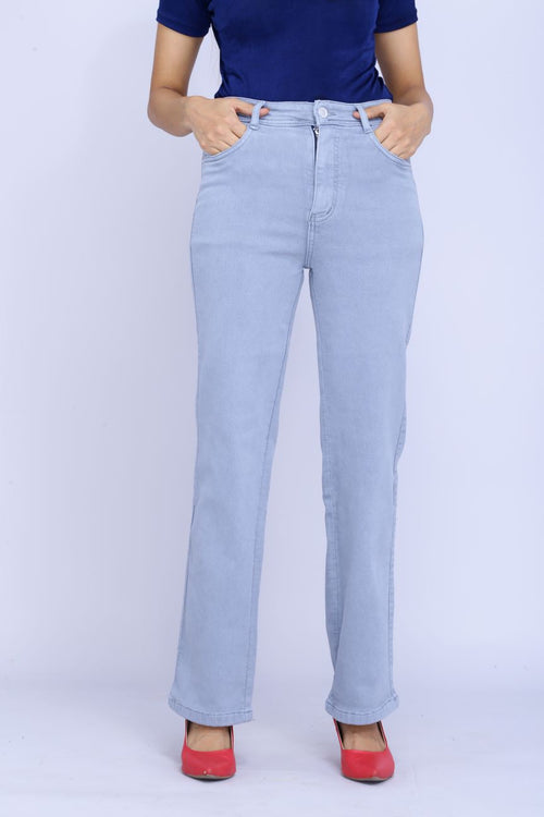 Basic straight fit jeans