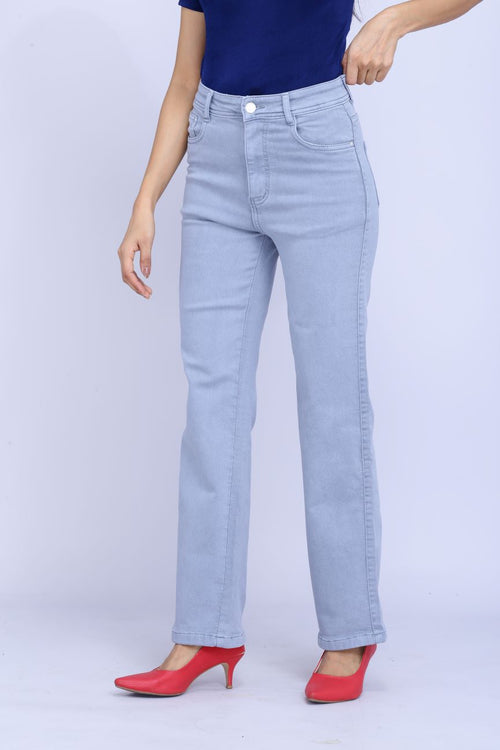 Basic straight fit jeans