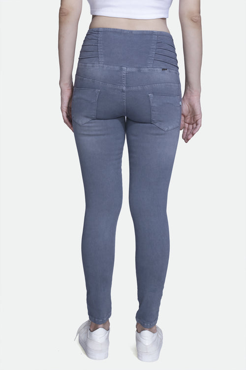 4 button stretchable denim jeans