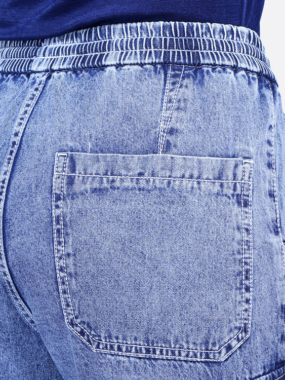 Cargo style baggy jeans