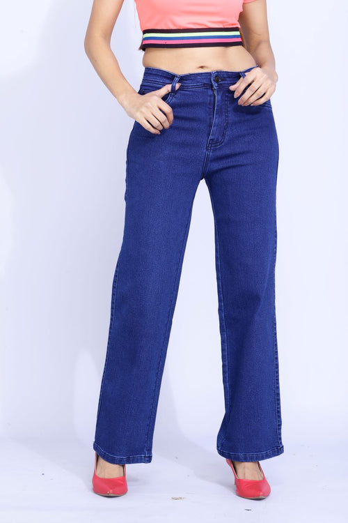 Basic straight fit jeans