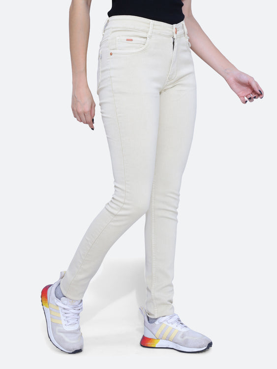 Basic hosiery denim jeans