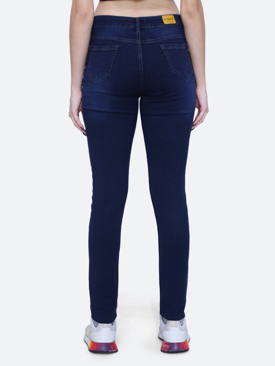 Basic hosiery denim jeans