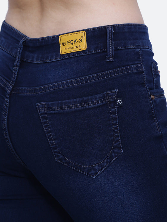 Basic hosiery denim jeans