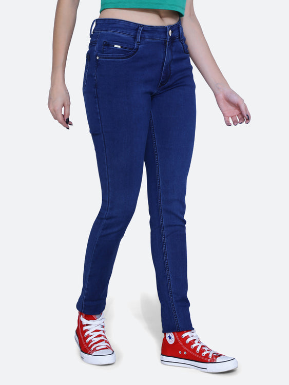 Basic hosiery denim jeans