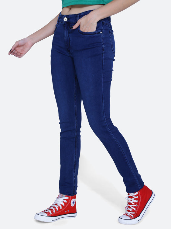 Basic hosiery denim jeans