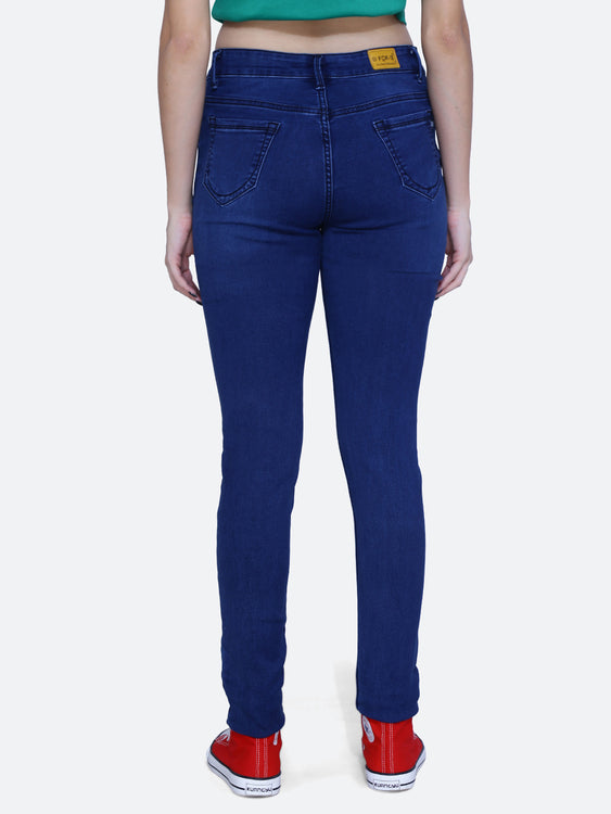 Basic hosiery denim jeans