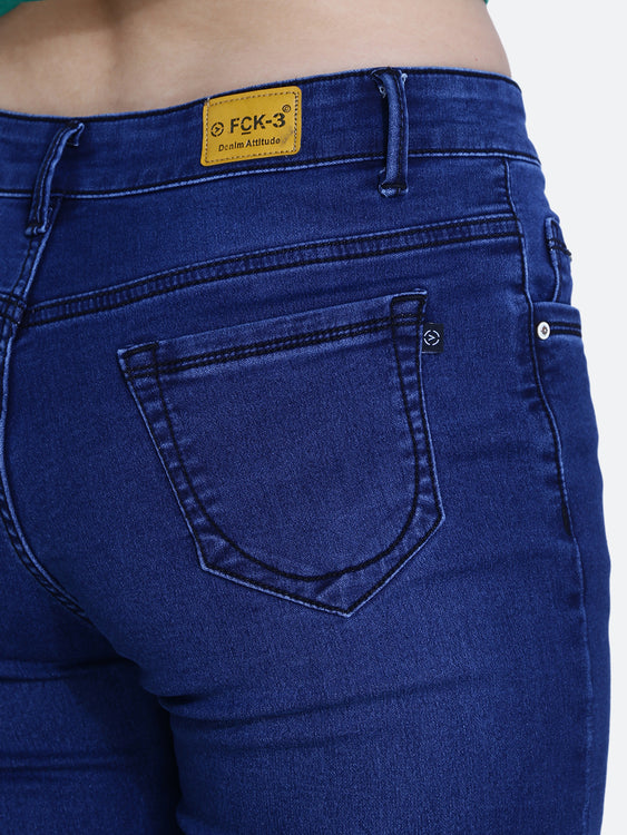 Basic hosiery denim jeans