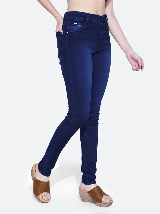 Basic hosiery denim jeans